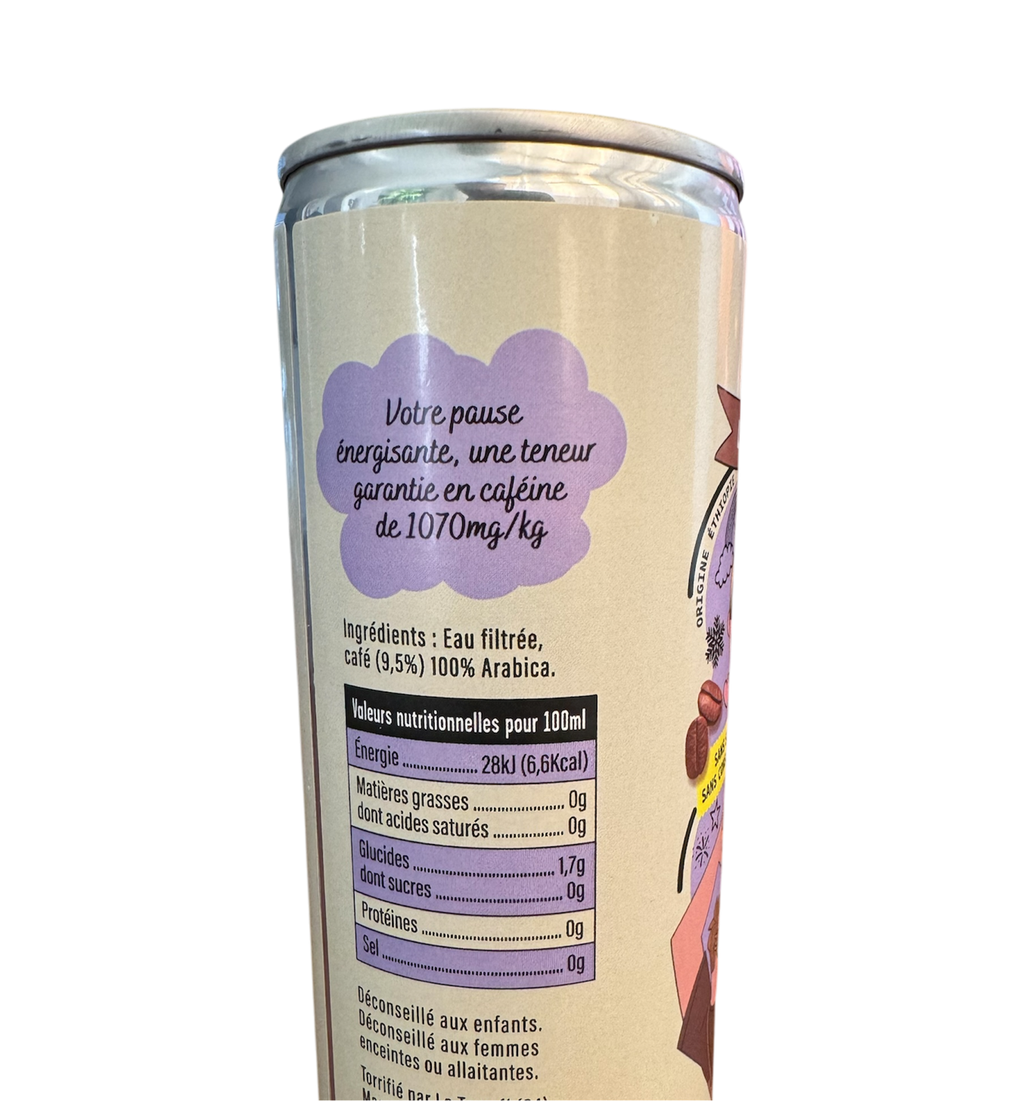 ICÖ - Cold Brew de café de spécialité - Canettes 250ml