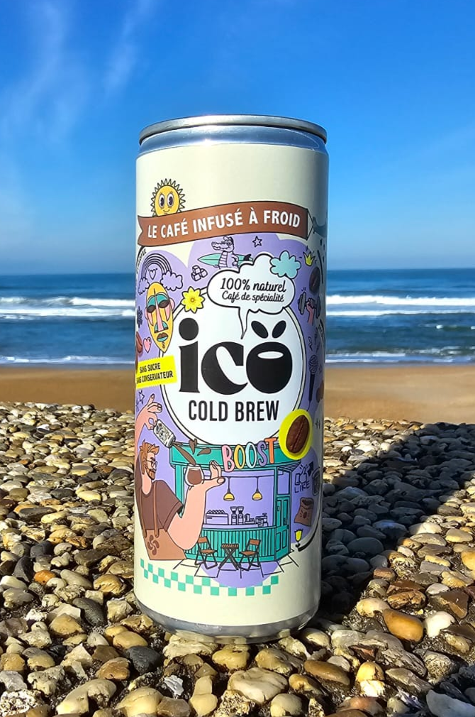 ICÖ - Cold Brew de café de spécialité - Canettes 250ml