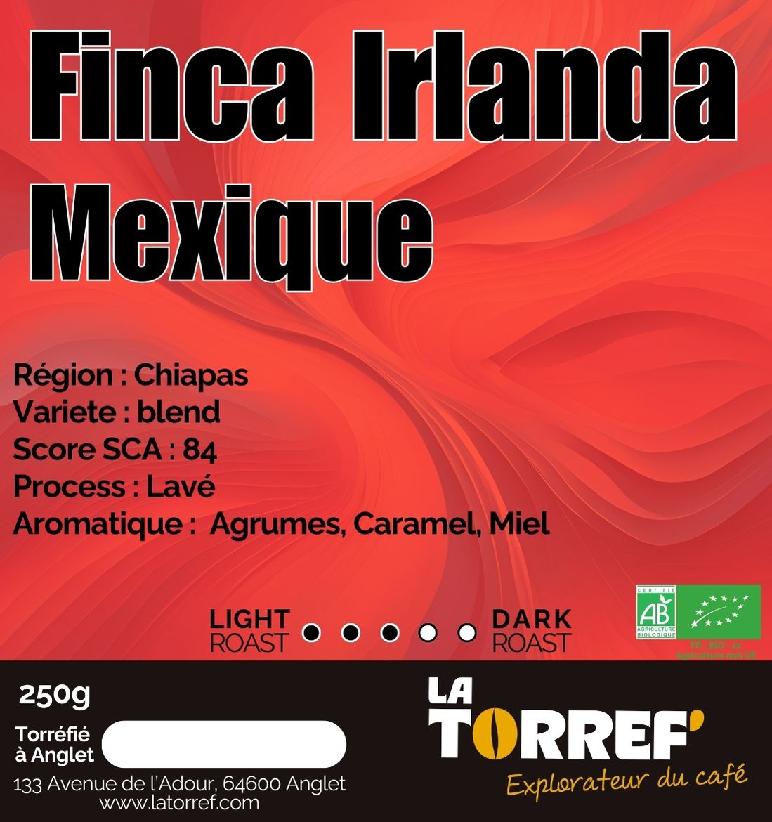 Finca Irlanda - Mexique - Medium Roast