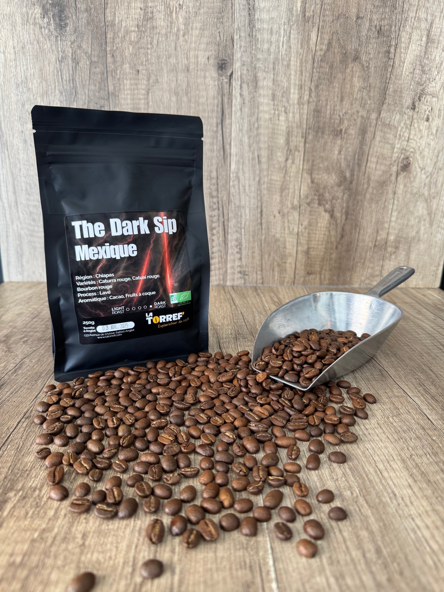 The Dark Sip - Ethiopie - Bio - Dark Roast