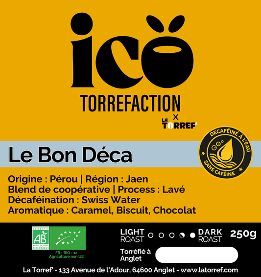 Le Bon Déca - Pérou - Icö Torréfaction
