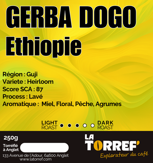Gerba Dogo -  Ethiopie - Medium Roast