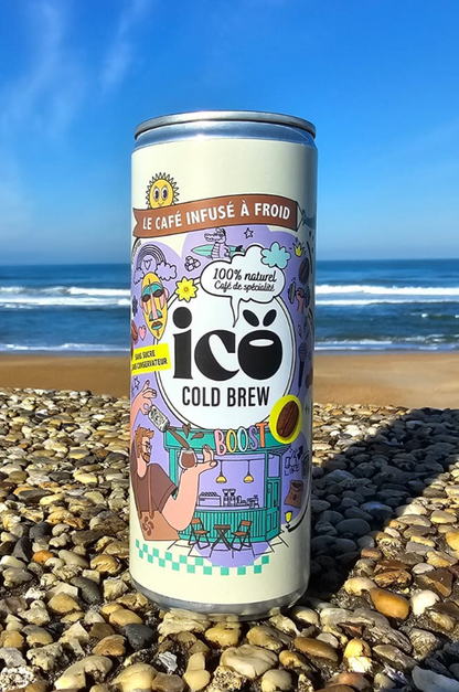 ICÖ - Cold Brew de café de spécialité - Canettes 250ml
