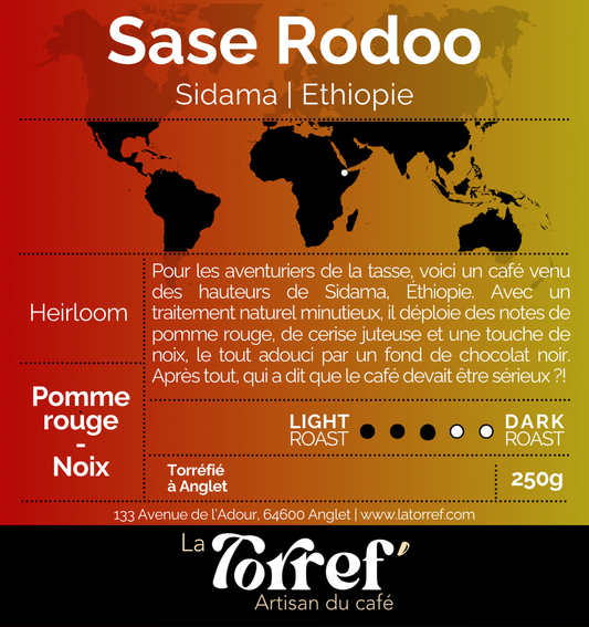 Ethiopie Sase Rodoo - Medium Roast