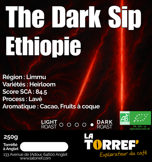 The Dark Sip - Ethiopie - Bio - Dark Roast